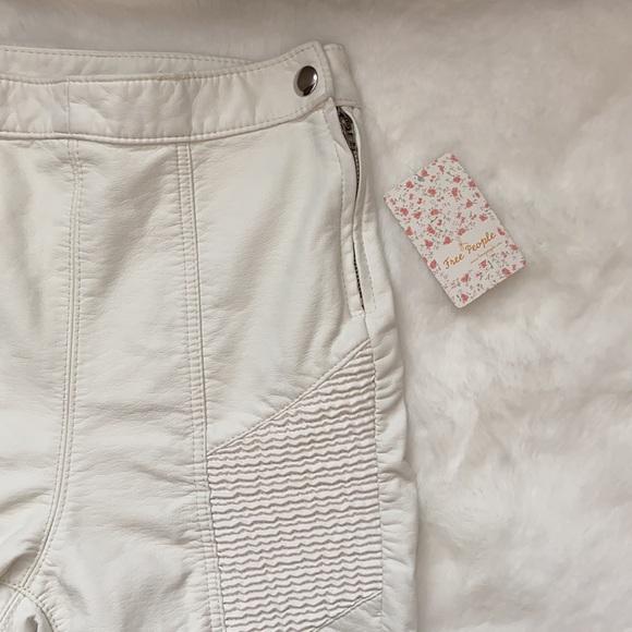 New Free People Kaelin moto skinny leather pants - Picture 11 of 11